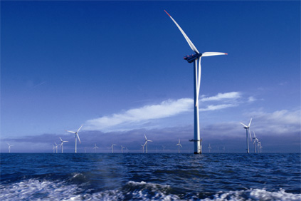 Horns Rev 1 offshore windfarm